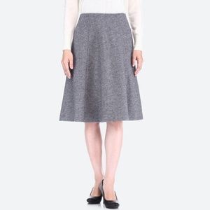 NWT Wool Blended Jersey Volume Skirt